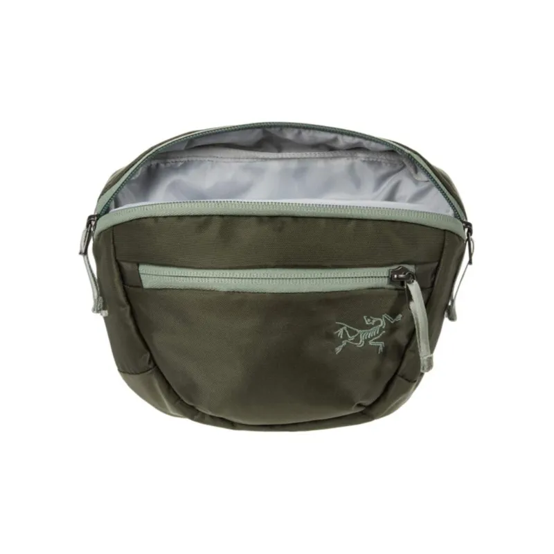 Arcteryx Mantis Nylon Fabric Fanny Pack Sling Bags Regular Unisex Dark Green-1