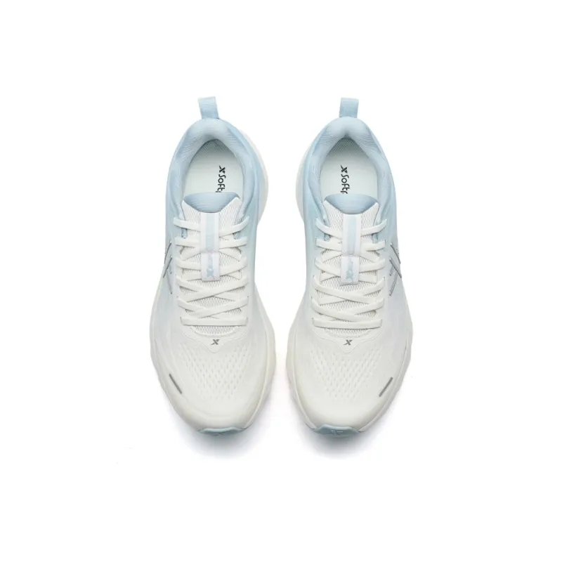 XTEP Cloud Wing 3 Breathable And Slip Resistant Low Top Casual Training Running Shoes Men's Sail White/Dusty Blue-3