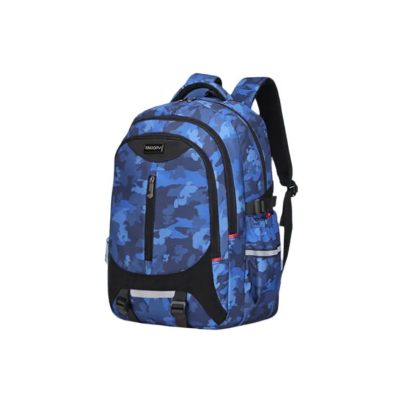 SNOOPY Oxford Backpack Tubas Men's Camouflage Gray/Camouflage Blue/Pure Black-6