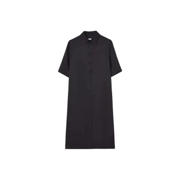 JIL SANDER Short Sleeved Dress Women's Black