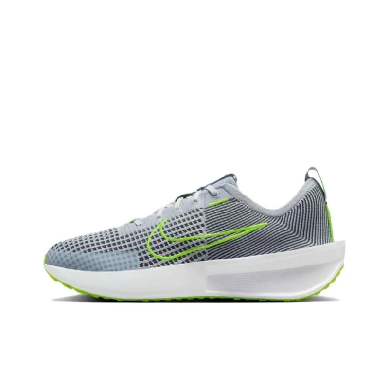 Nike Air Max 90 Abrasion Resistant Low Top Running Shoes Men's Gray Green-0