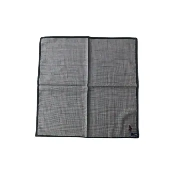 Polo Ralph Lauren Cotton Silk Scarves Unisex Black