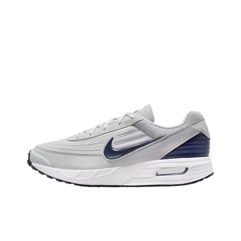 Nike AIR MAX VERSE Shock Absorbers Low Top Running Shoes Men's Gray Blue-0