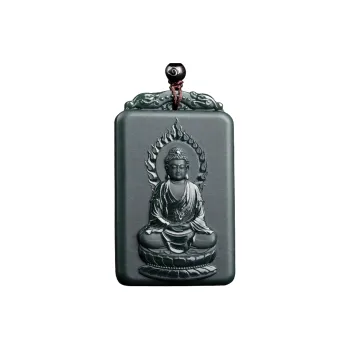WANYUHUN Hetian Jade Pendants Green Jade Unisex