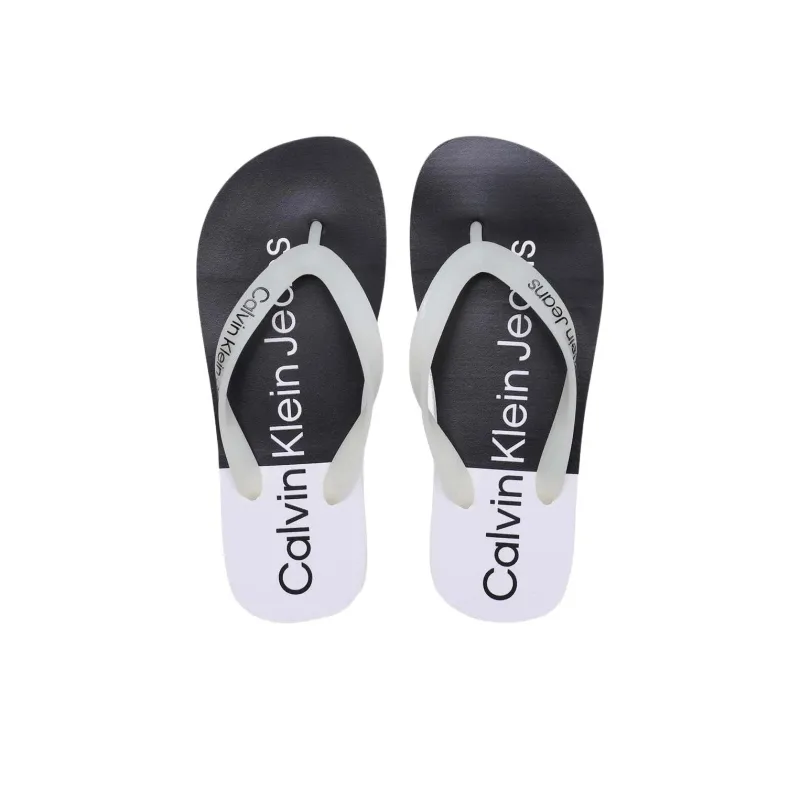 CKJ CALVIN KLEIN JEANS Flip Flops Women's White-4