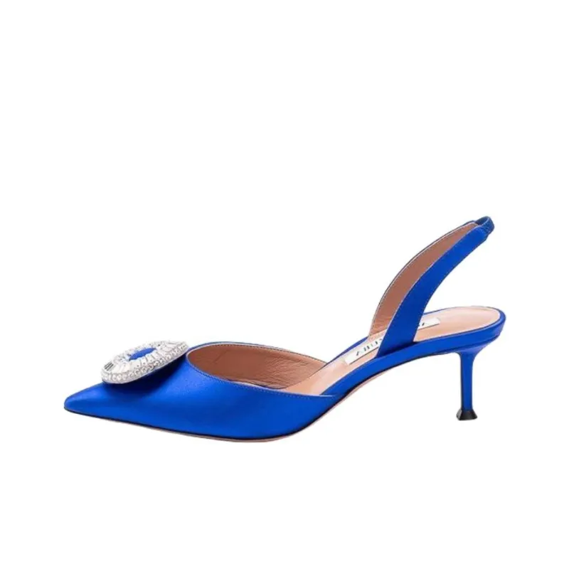AQUAZZURA Slim Heel High Heels 5cm Women's Blue-0