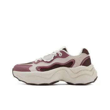 361° Dumpling Anti Slip Wear Resistant Low Top Chunky Sneakers Women's Pink Brown