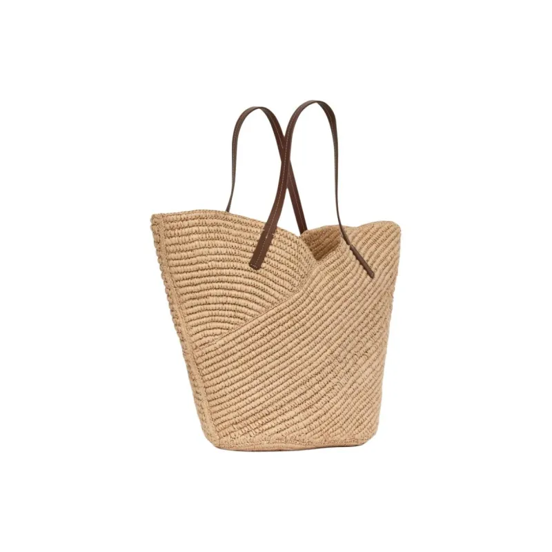 ARKET Paper Shoulder Bag Tubas Women's Beige-2