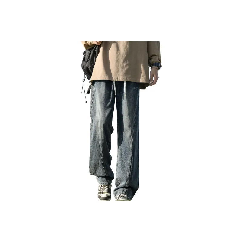 Warrior Huichao Riding The Wind Collection Jeans Unisex-0