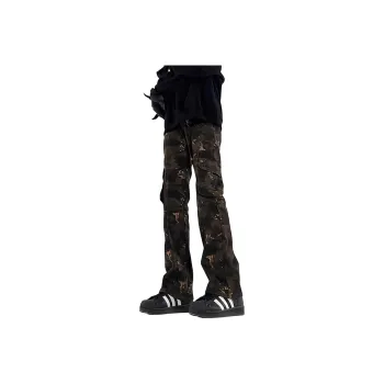 City Hipster Casual Pants Unisex Camouflage