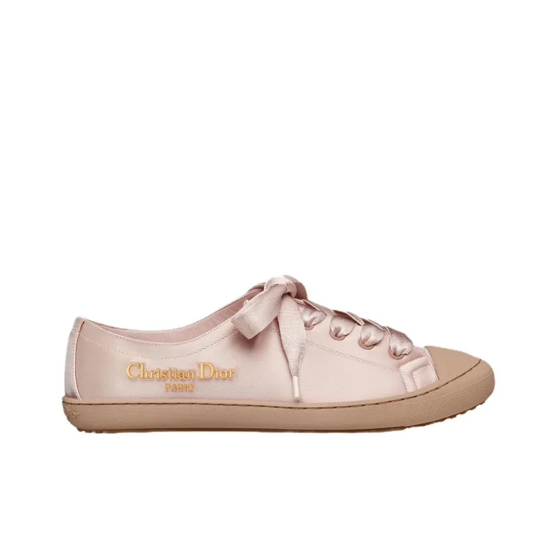 DIOR Lucky Series Low Top Skateboard Shoes Women's Pink-1