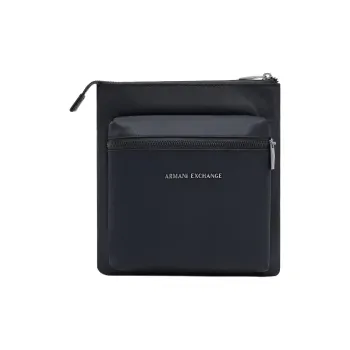 ARMANI EXCHANGEAE Polyamide Shoulder Bag, Crossbody Bag Men's Black