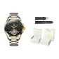 Steel Band Black Dial[Luxury Box]