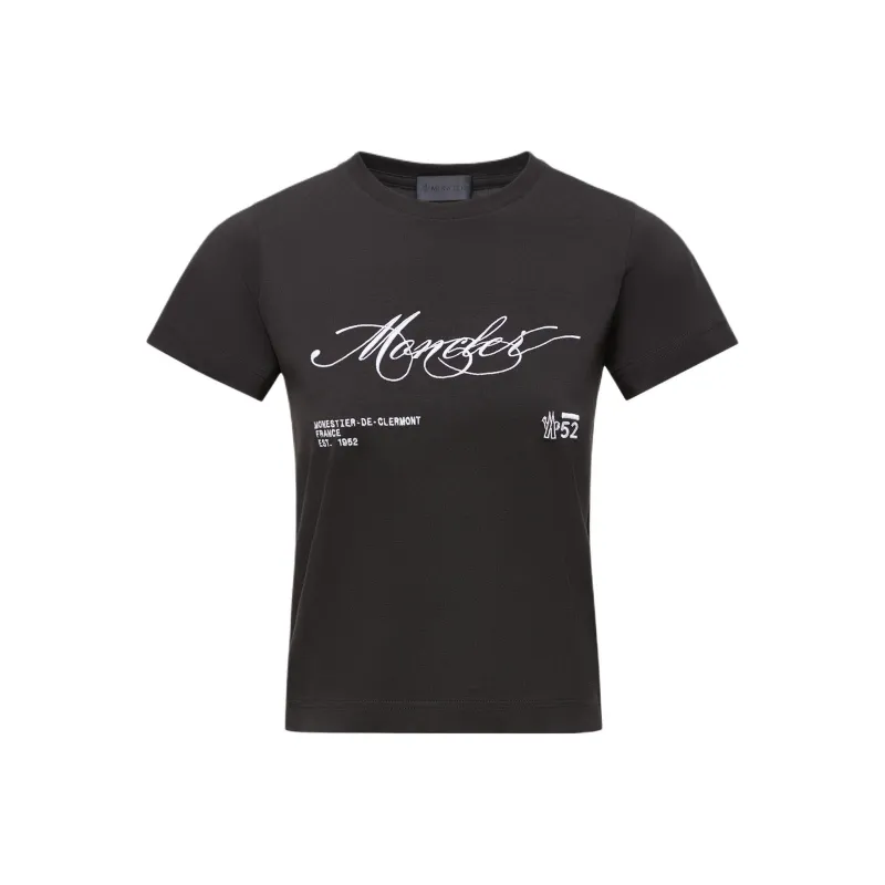 Moncler T Shirts Women's Black-0