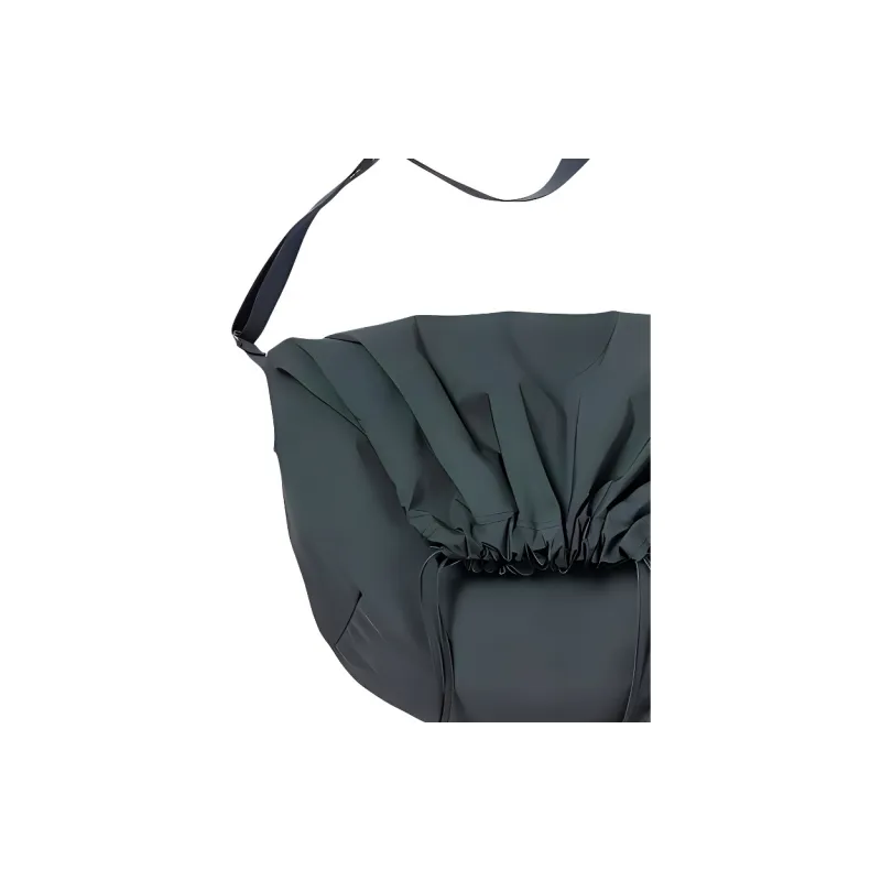 UNIQLO Polyester Crossbody Bags Unisex Dark Gray-2