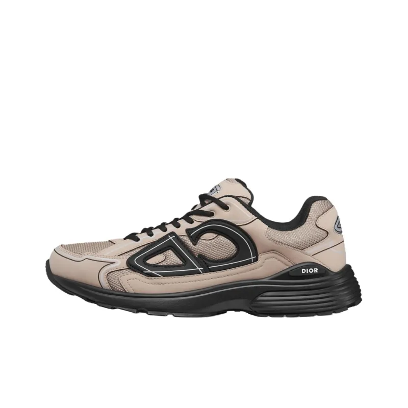 DIOR B30 Countdown Low Top Casual Shoes Men's Beige-0