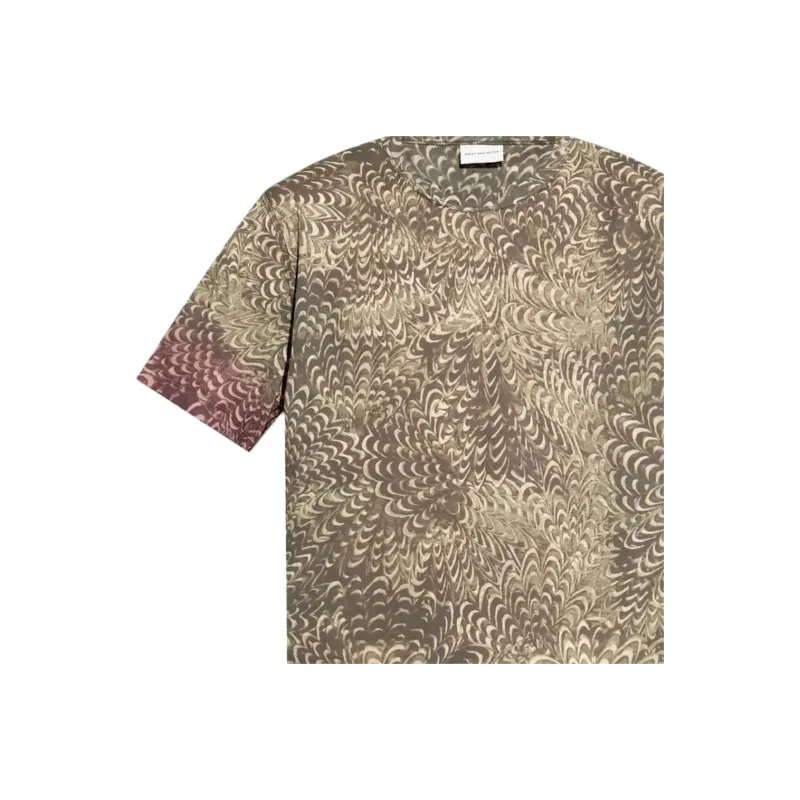 DRIES VAN NOTEN T Shirt Men's Green-4