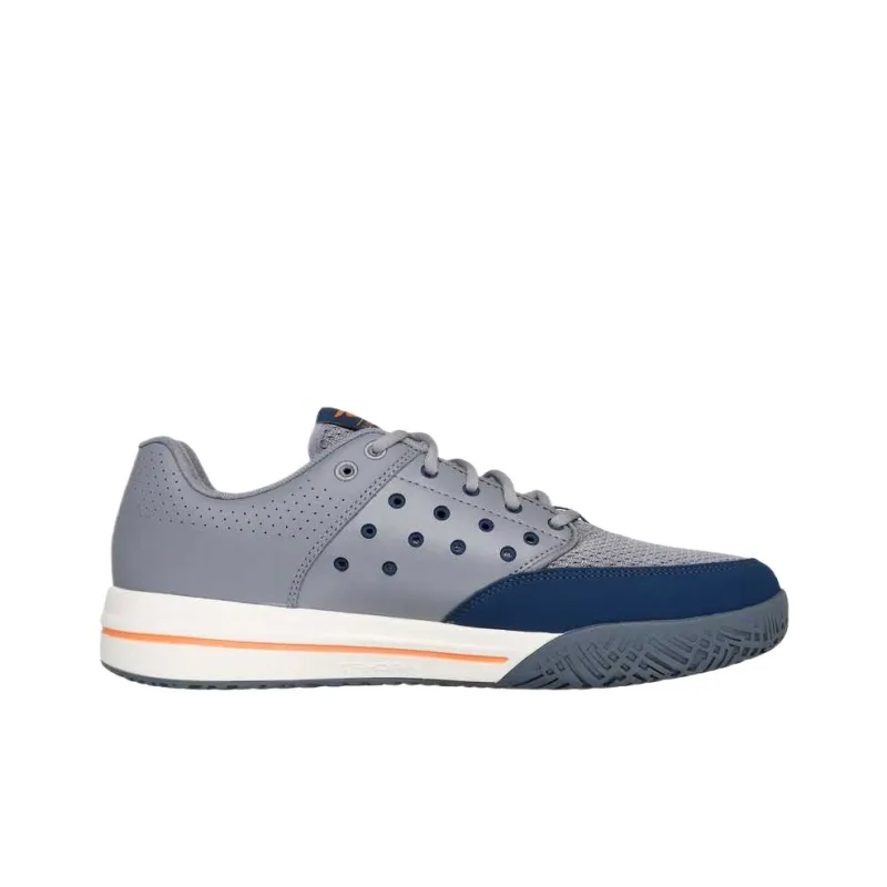 Skechers Viper Court Low Top Casual Shoes Men's Light Gray-3