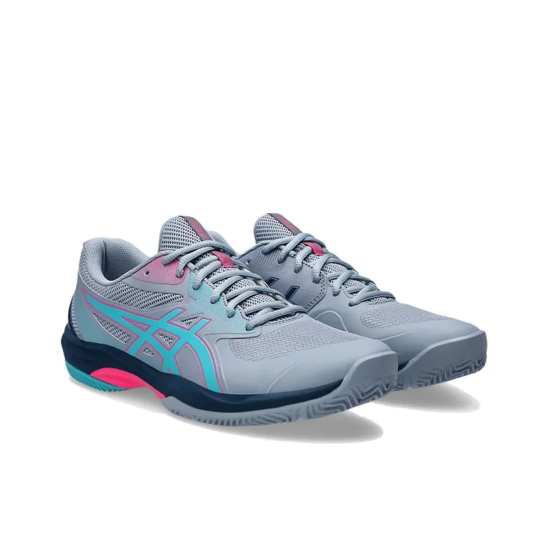 Asics Game Ff Padel Grey Blue Energy Aqua-2
