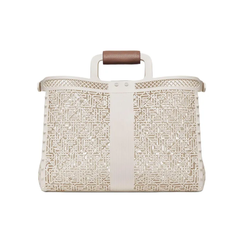 FENDI Recycled Plastic Handbag Men's White-2