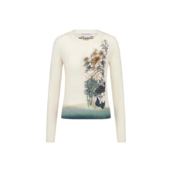 DIOR Cashmere Sweater Women's Beige