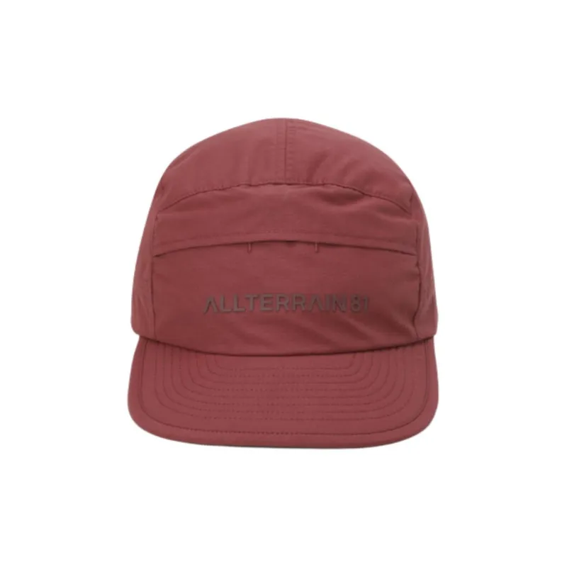 DESCENTE Nylon Baseball Caps Unisex Red-0