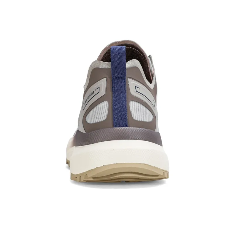 HUMTTO Shock Absorbers With Slip Resistant And Abrasion Resistant Properties Low Top Hiking Shoes Men's Beige Gray-3