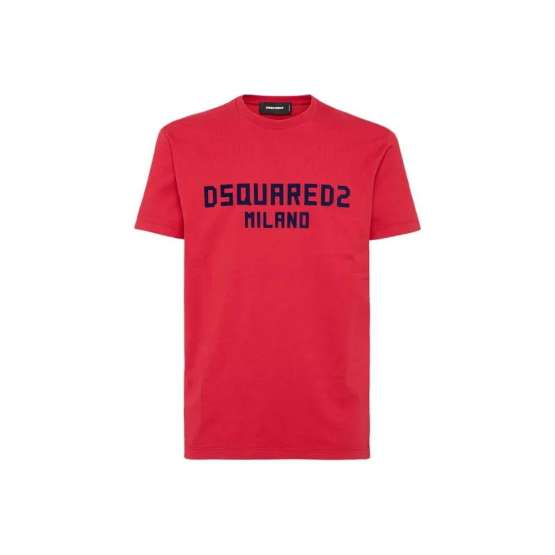 DSQUARED 2 T Shirts Men Red-0