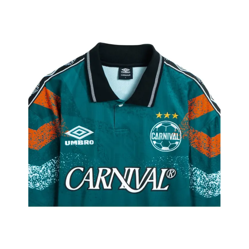 Umbro x CARNIVAL SS24 Soccer Jerseys Unisex Famous Green-2