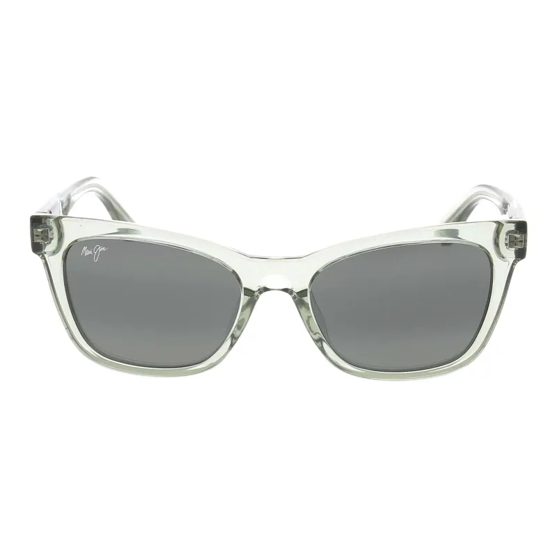 Maui Jim Subject To Official Website Irregular Shape Sunglasses Men's Transparent-1