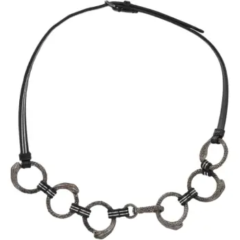 PRADA Leather Belts Unisex Black 5CM