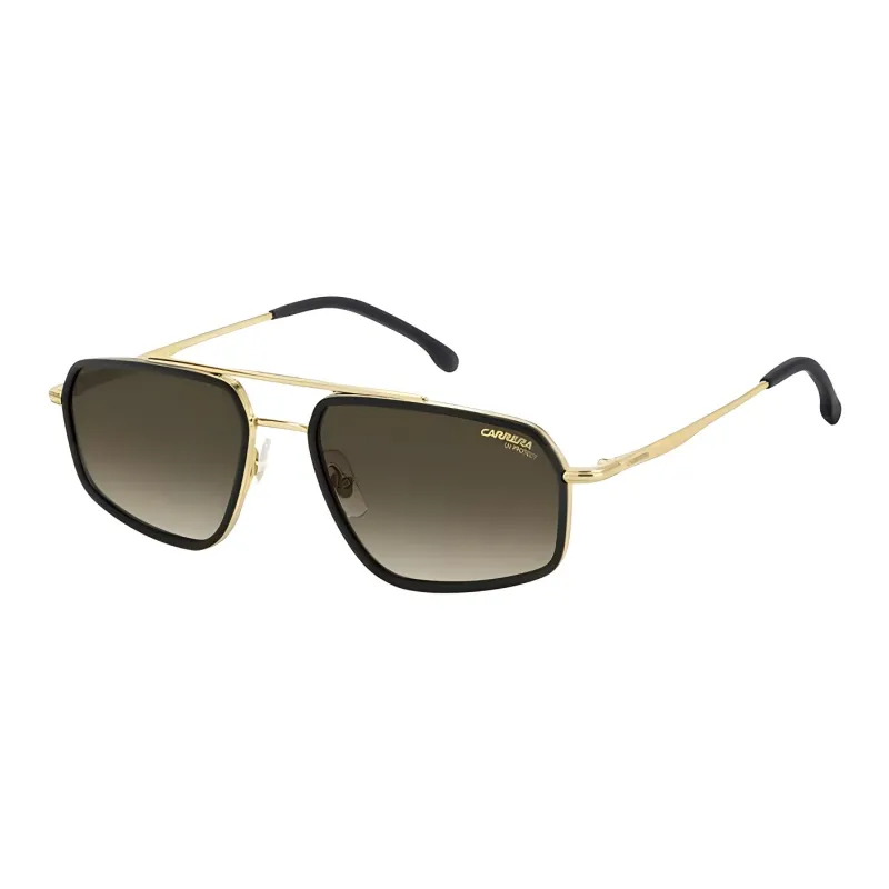 CARRERA Metal Aviator Sunglasses Men's Black Gold-0