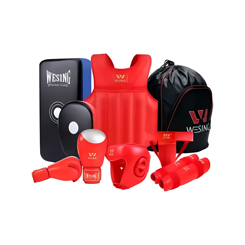 WESING Boxing Protective Gears Leather Unisex-9