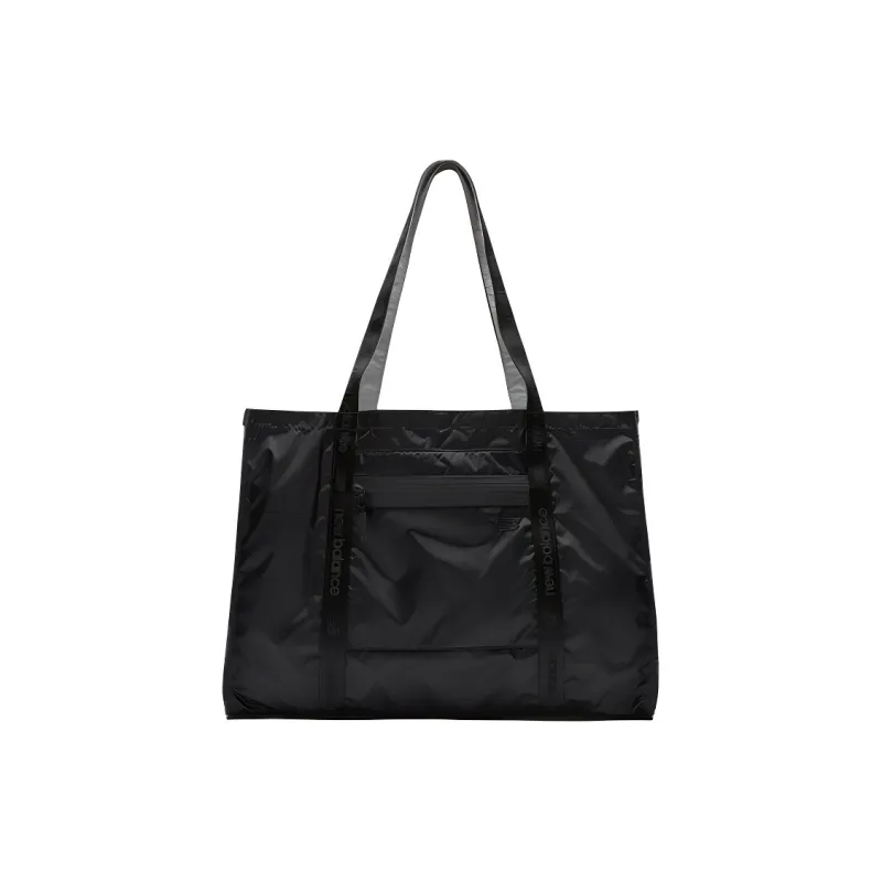 New Balance Nylon Tote Bag, Shopping Bag, Shoulder Bag Unisex Black-0