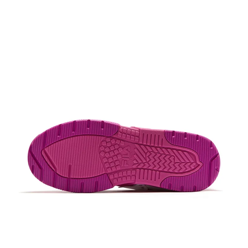FILA FUSION GEOMETRY Geometric Shoes Low Top Skateboard Shoes Women's Lilac Rose Red-4