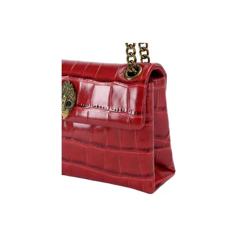 Kurt Geiger London Kensington Leather Shoulder Bag Mini Women's Red-3