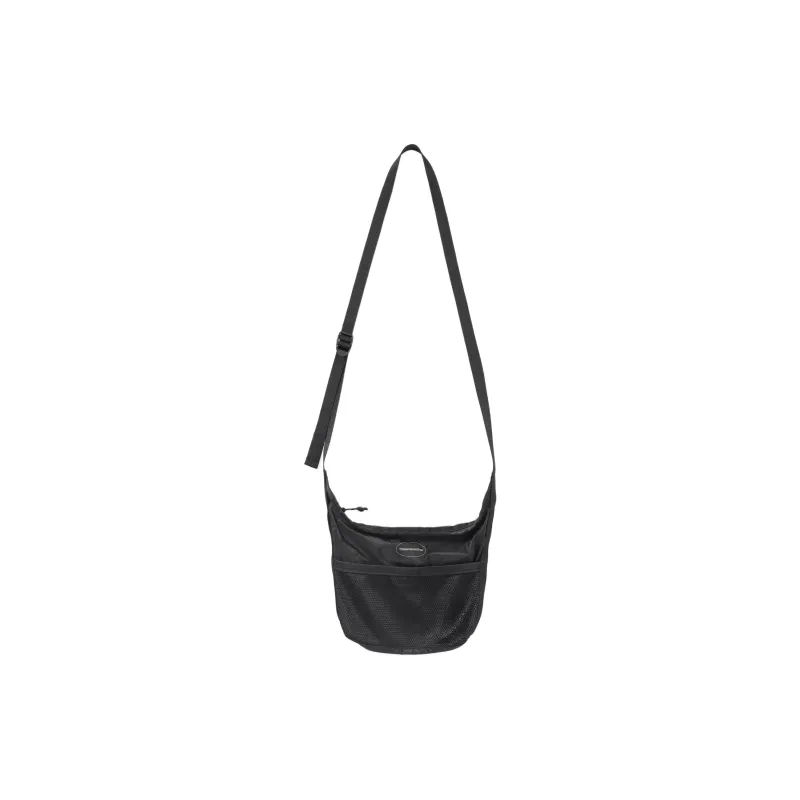 Thisisneverthat Nylon Crossbody Bag, Shoulder Bag Mini Unisex Black-1