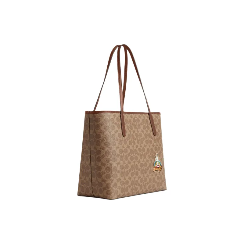 Peanuts X COACH City Shoulder Bags-1