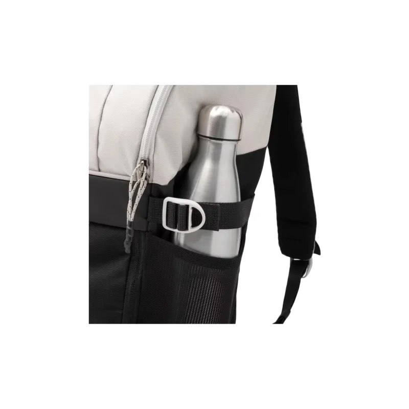 DECATHLON Polyester Backpack Men's Black White-5