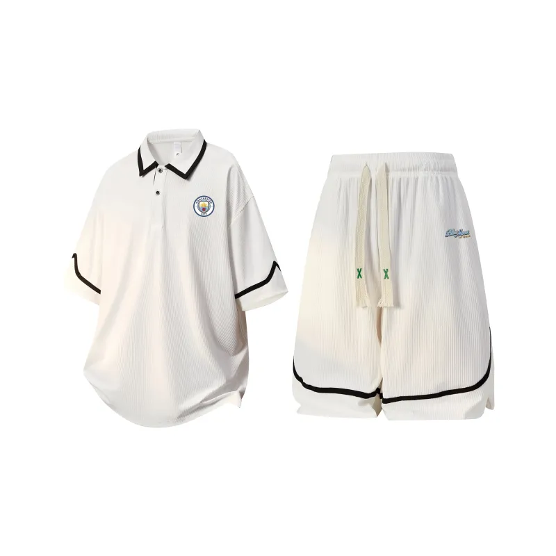 Manchester City F.C. Casual Sportswear Unisex 2 Piece Set-0