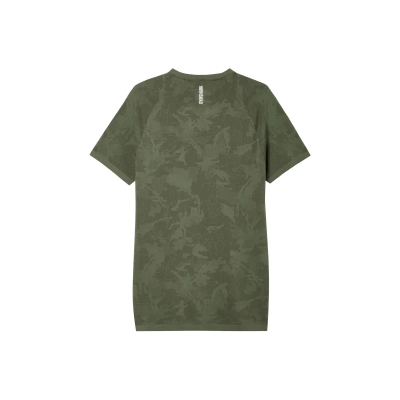 GYMSHARK T Shirts Men Green-1