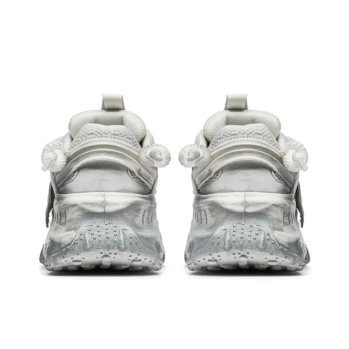 FAIRWHALE Slip Resistant, Abrasion Resistant, Lightweight Low Top Chunky Sneakers Unisex-19
