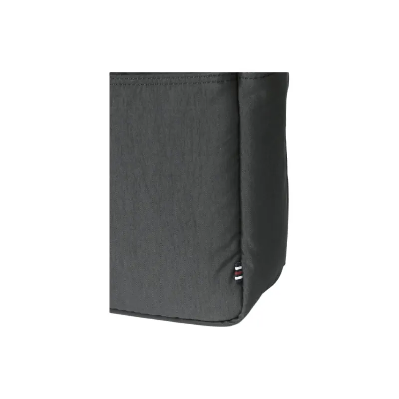 FILA Cotton Shoulder Bag, Crossbody Bag, Handbag Unisex Charcoal Gray-10
