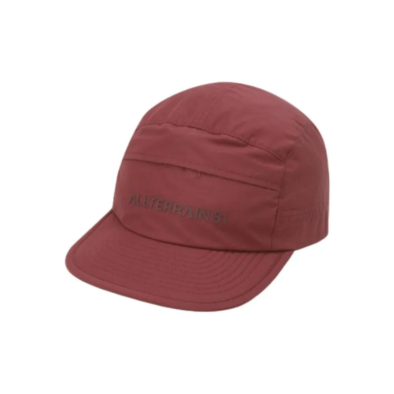 DESCENTE Nylon Baseball Caps Unisex Red-1