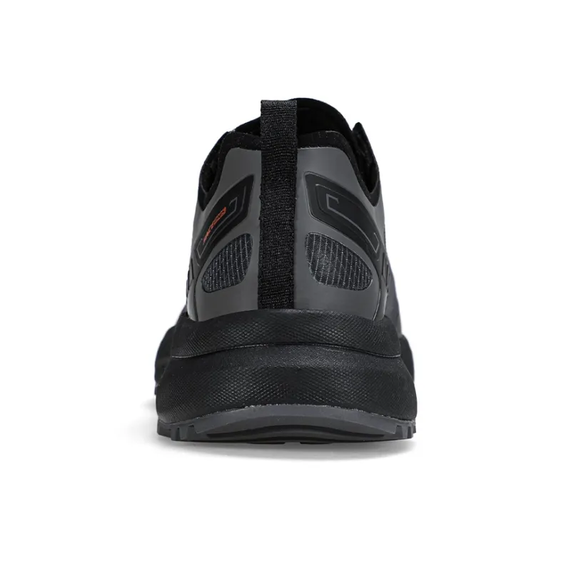 HUMTTO Shock Absorbers With Slip Resistant And Abrasion Resistant Properties Low Top Hiking Shoes Men's Chestnut Black-3