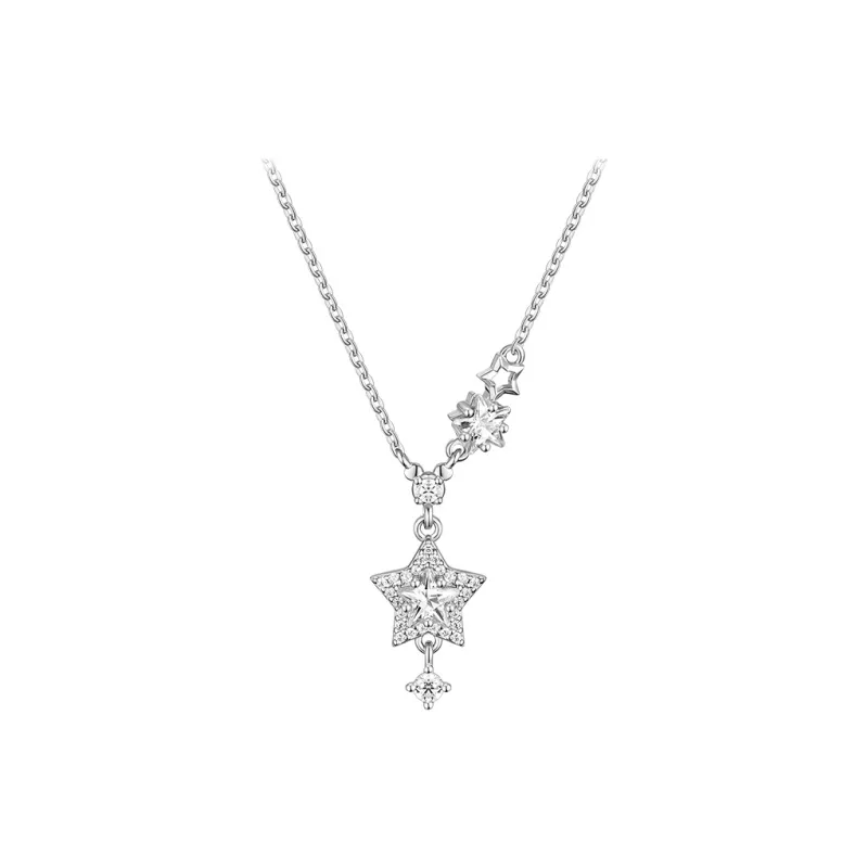Disney Princess S925 Silver Necklaces Women's-0