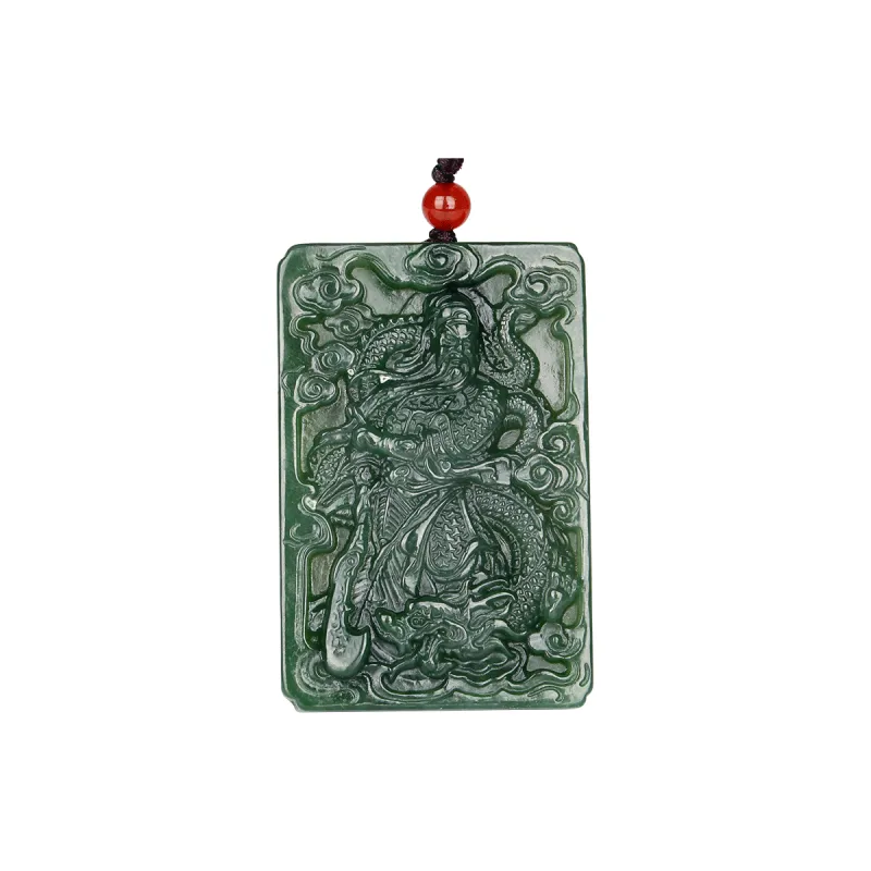 WANYUHUN Hetian Jade Pendants Jasper Unisex-0