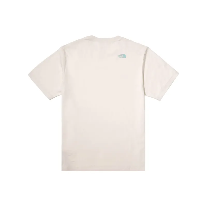 THE NORTH FACE T Shirt Unisex Dune White-1