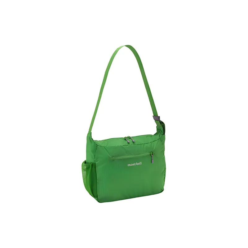 MONTBELL Nylon Shoulder Bag Medium Size Unisex Green-0