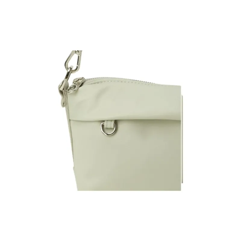DESCENTE Nylon Crossbody Bag, Shoulder Bag Trumpets Women's Light Green/Black-4